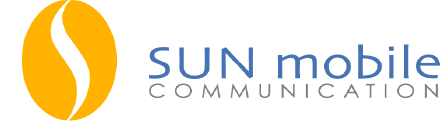 SUN mobile COMMUNICATION | SUNモバイル株式会社 ロゴ